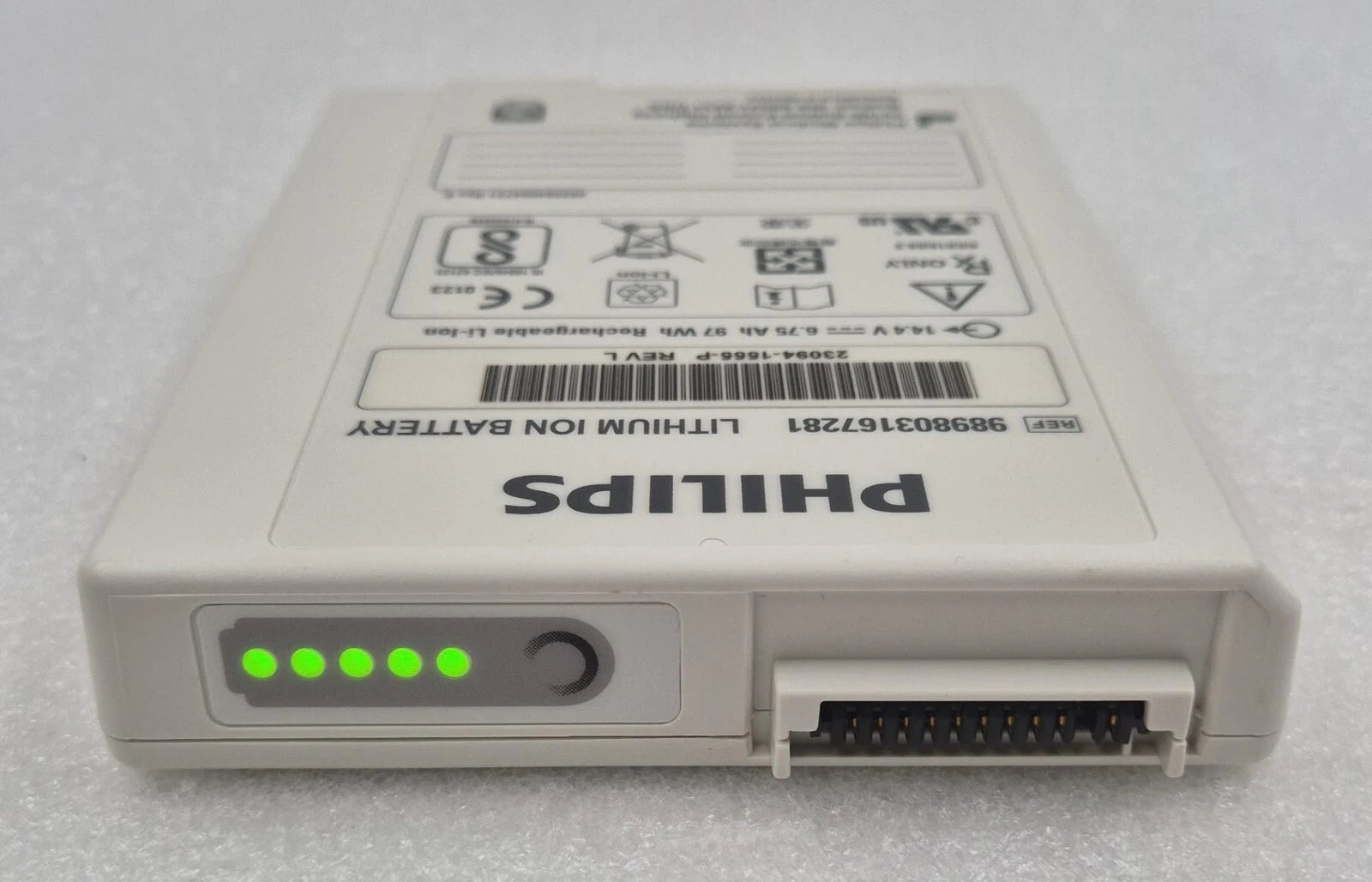 Philips 989803167281 LITHIUM ION BATTERY 14.4V 6.75Ah 97Wh 23094-1555-P