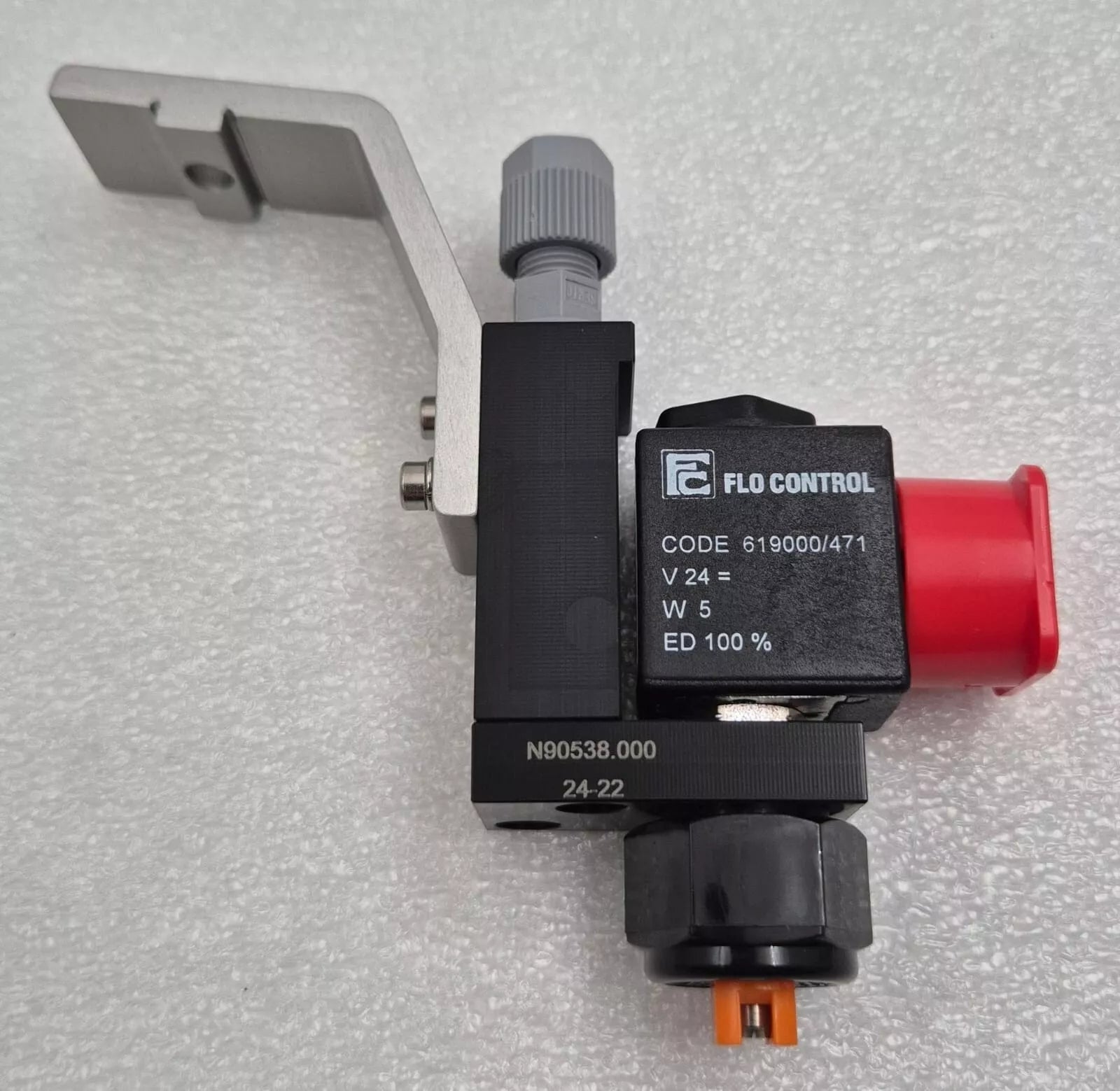 [LOT 2] FLO CONTROL 619000/471 Solenoid Valve 24V & TEEJET 11001VS Nozzle