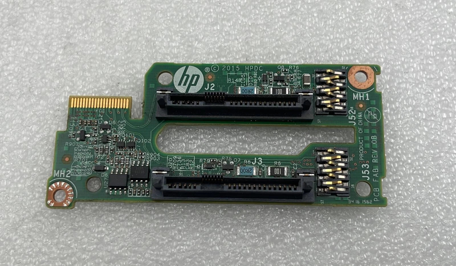 [LOT 7] 744412-001 HP BL460C G9 SAS/SATA Backplane BackPlane 2-BAY 740045-001