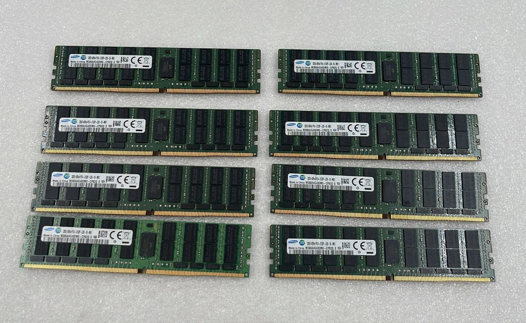 [LOT 8] SAMSUNG 32GB 4DRx4 PC4-2133P M386A4G40DM0-CPB2Q DDR4 Server Memory RAM