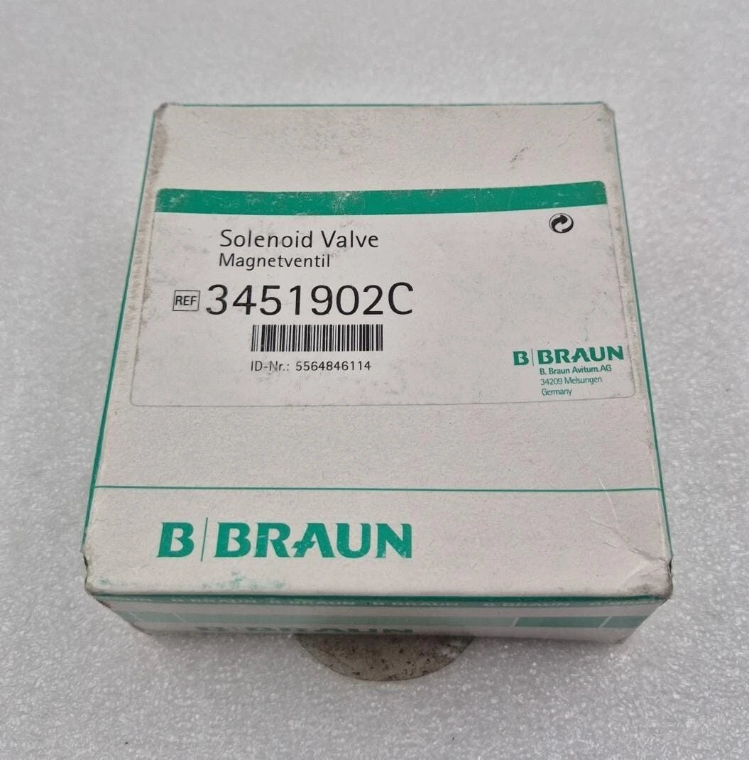 **NEW** B. BRAUN Solenoid Valve Magnetventil 3451902C U92.608 24V