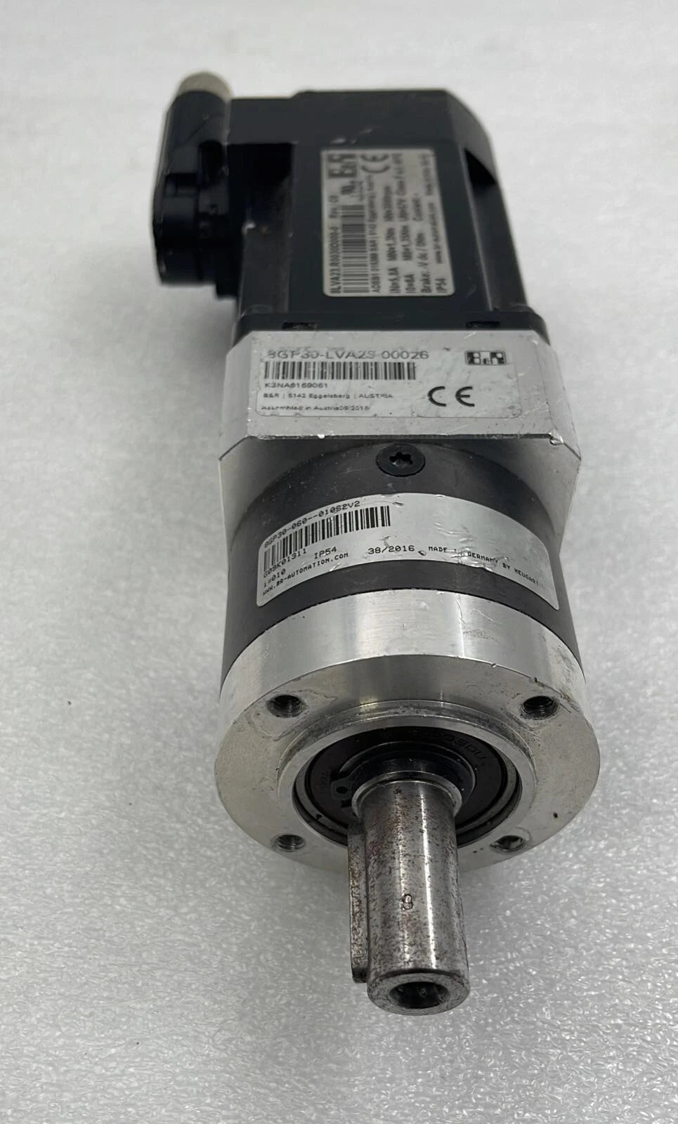 B&R Automation 8LVA23.R0030D000-0 Synchronous Servo Motor W/ 8GP30-060-010S2V2