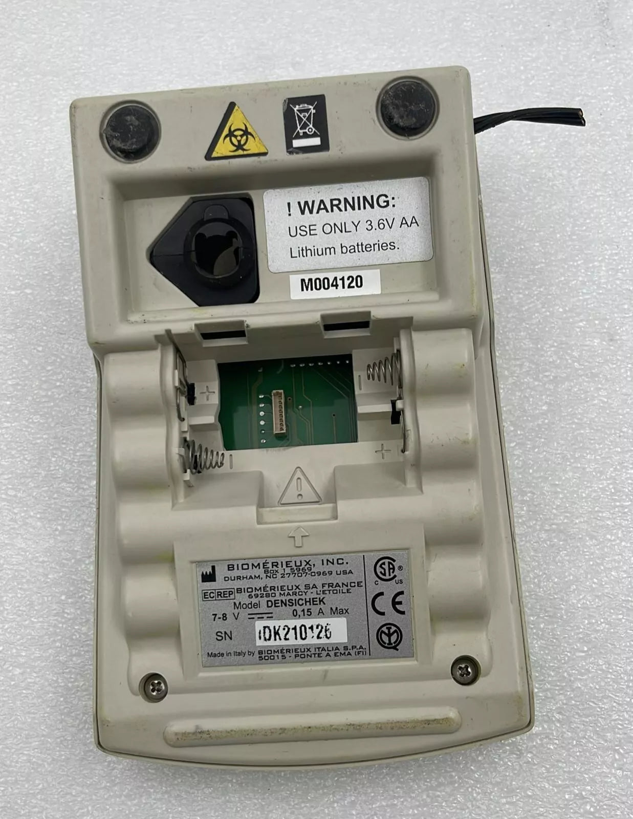 Biomerieux VITEK Densichek Analyzer **AS IS