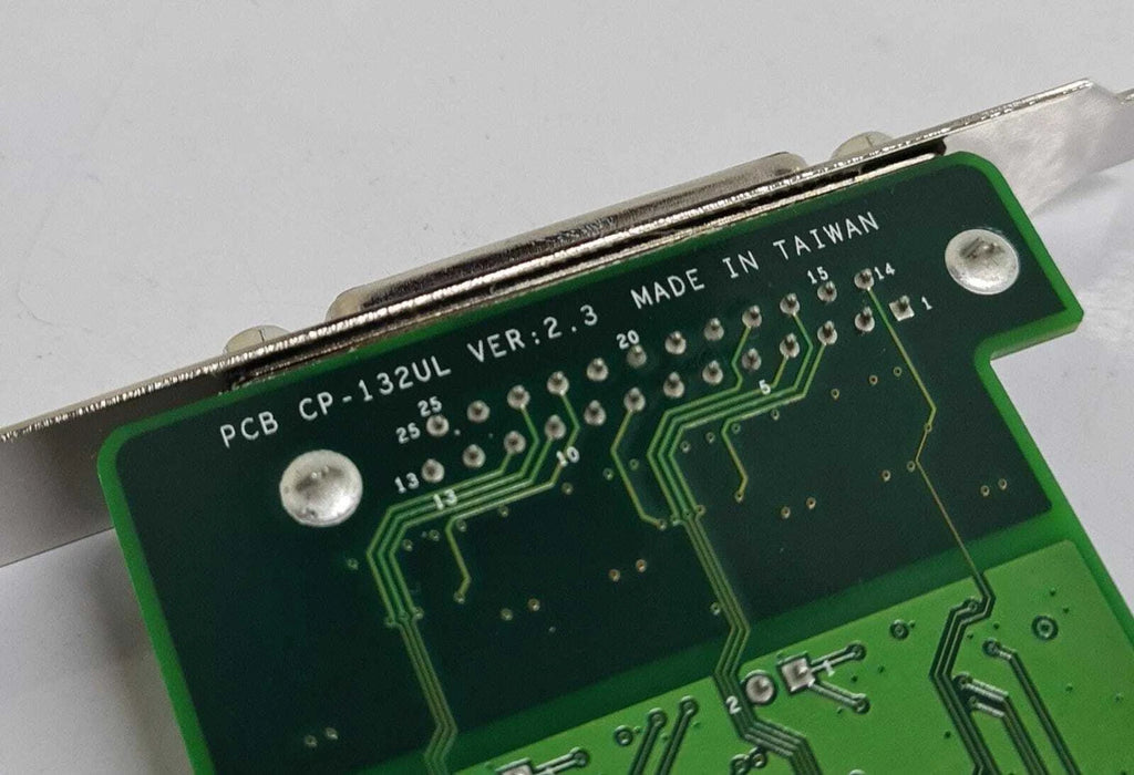 NEW - MOXA CP-132UL / DB9M2 Port Universal Low Profile PCI Board