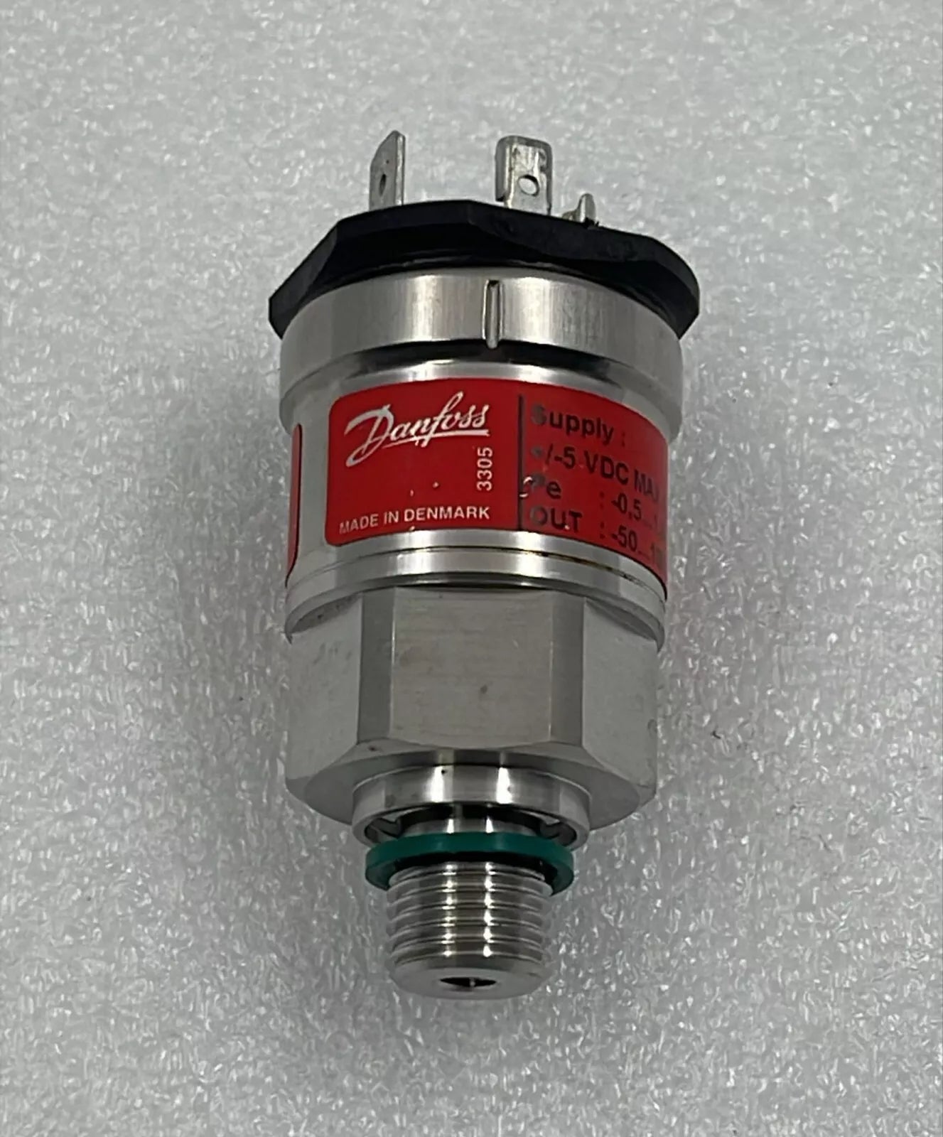 Danfoss 060G1666 Pressure Transducer Transmitter Meter 0.5-1 Bar 100mV