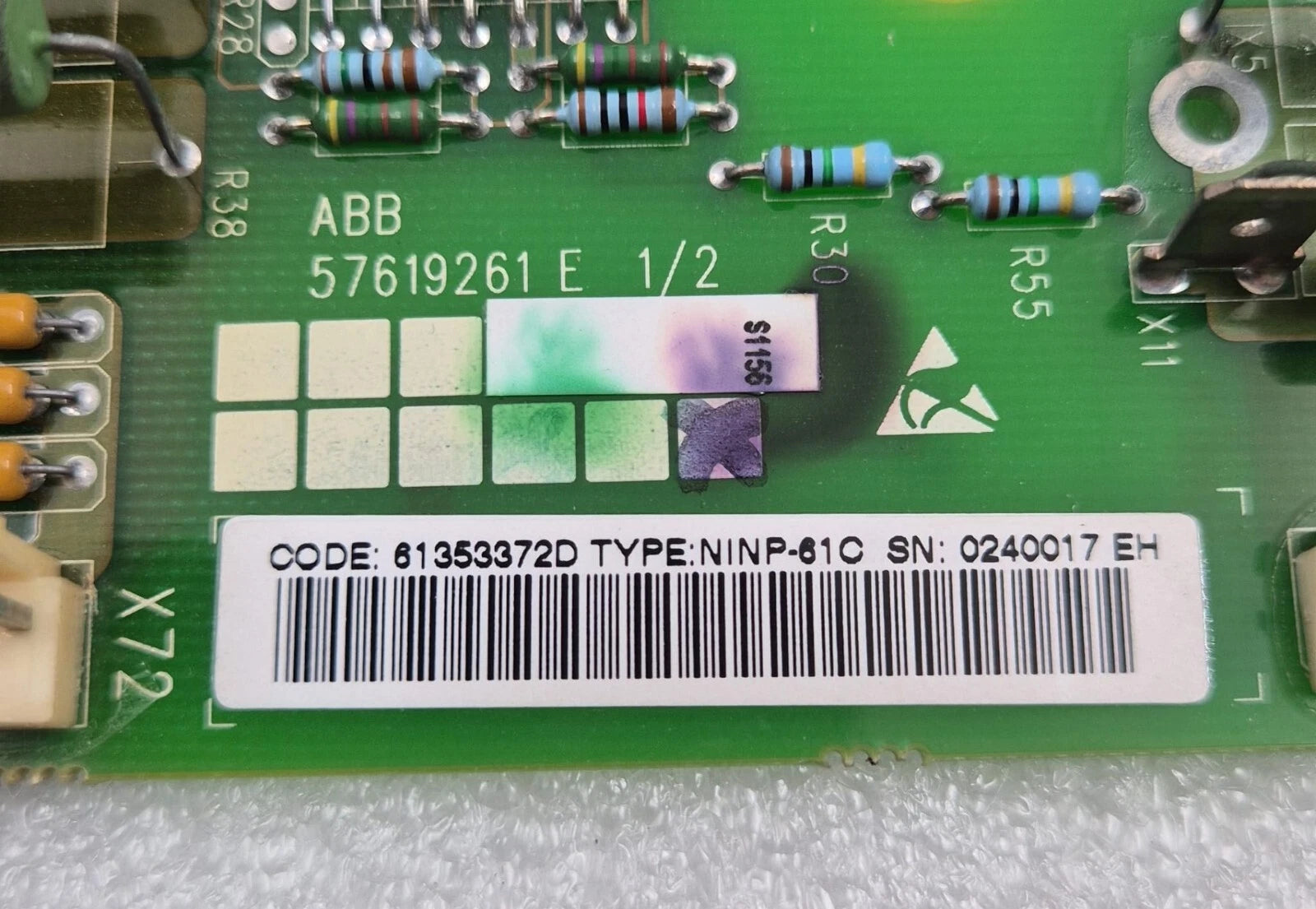 ABB NINP-61C 61353372D 57619261 Frequency Converter Rectifier Trigger Board