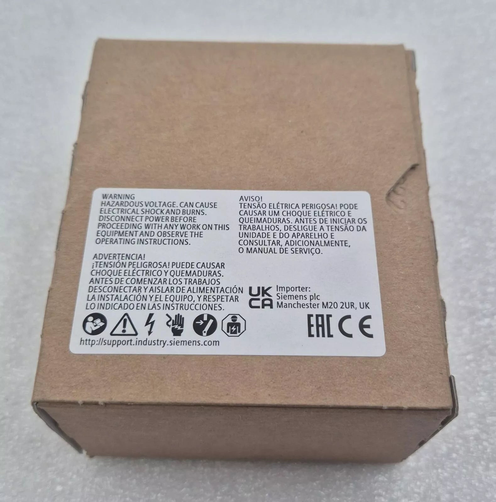 NEW - Siemens SIRIUS 3RV1611-1AG14 E09 Voltage Converter Circuit Breaker