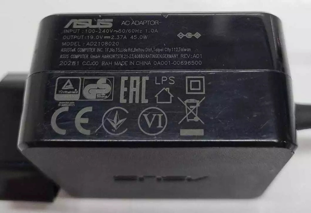 Asus AC Adapter Charger AD2108020 45W 19V 2.37A - GENUINE