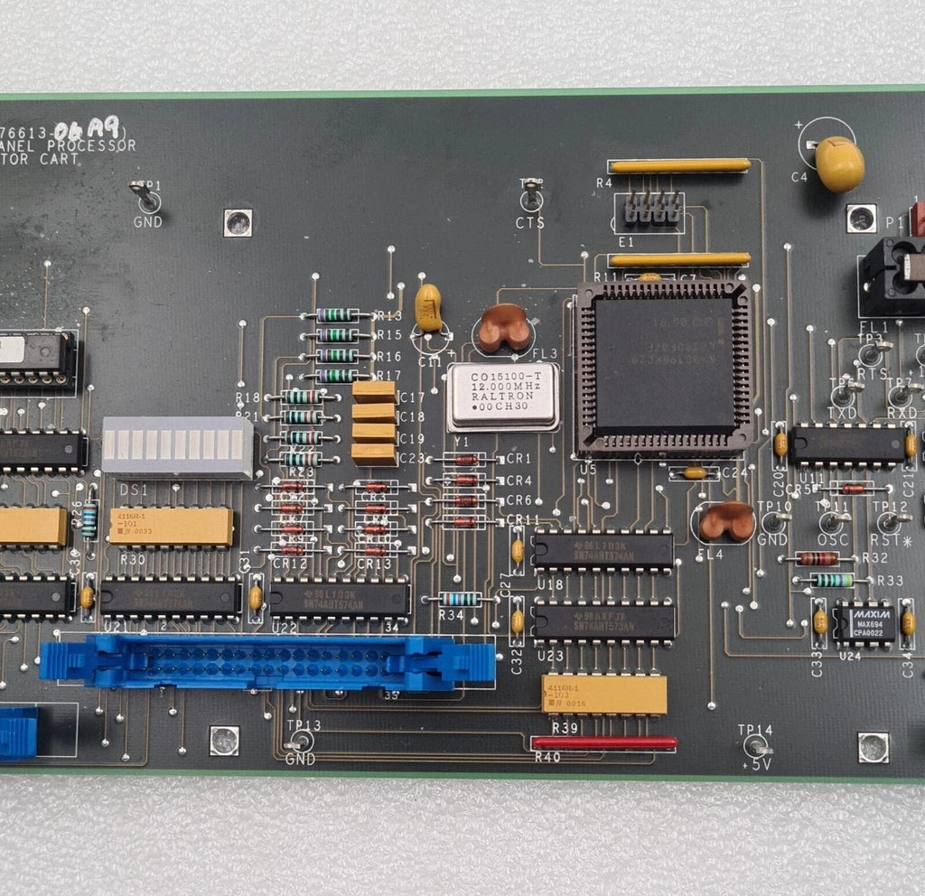 GE 00-876613-06 (A9) CONTROL PANEL PROCESSOR PCB BOARD