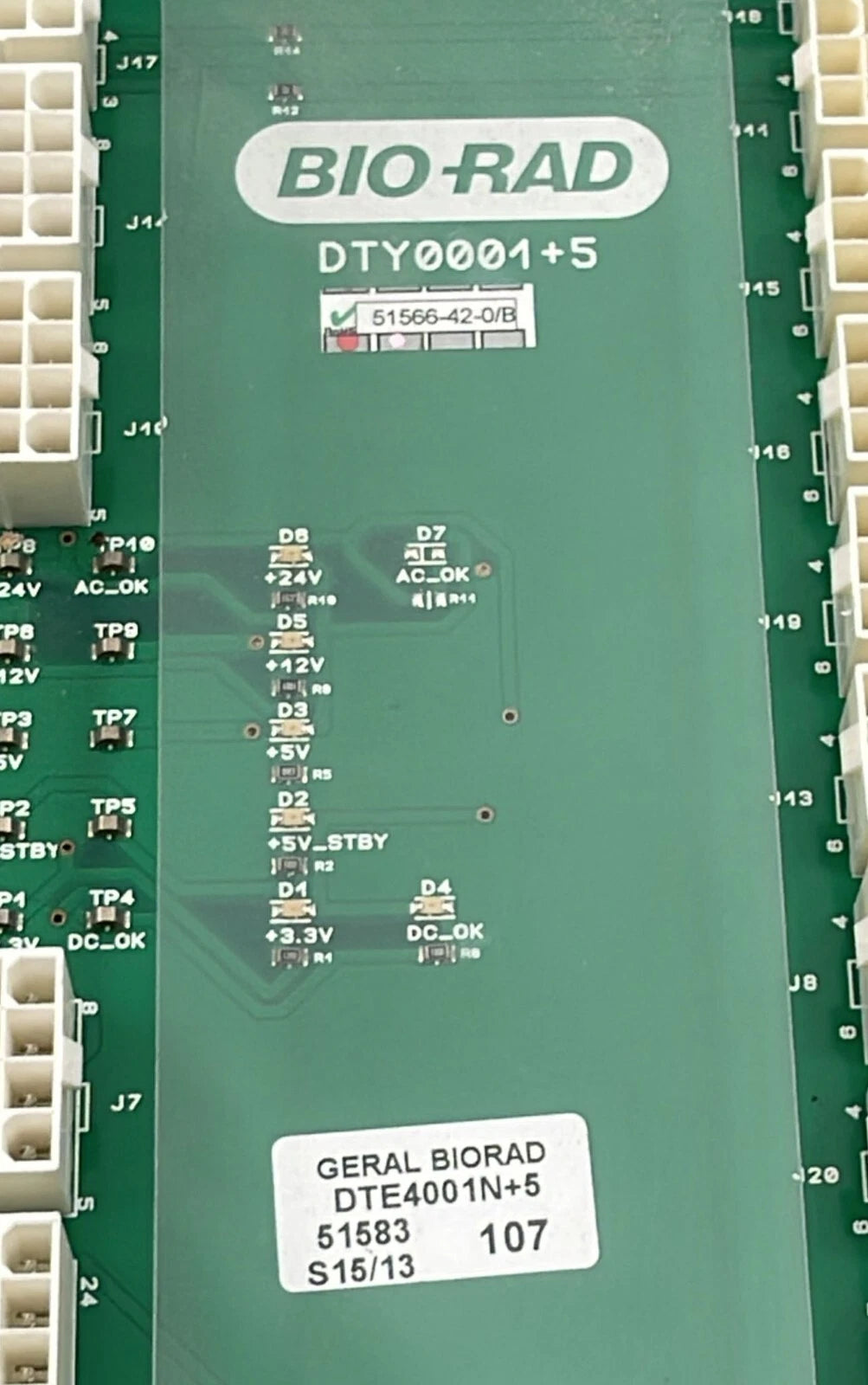 Bio-Rad DTE4016+2 power supply module for D-100 Hemoglobin System