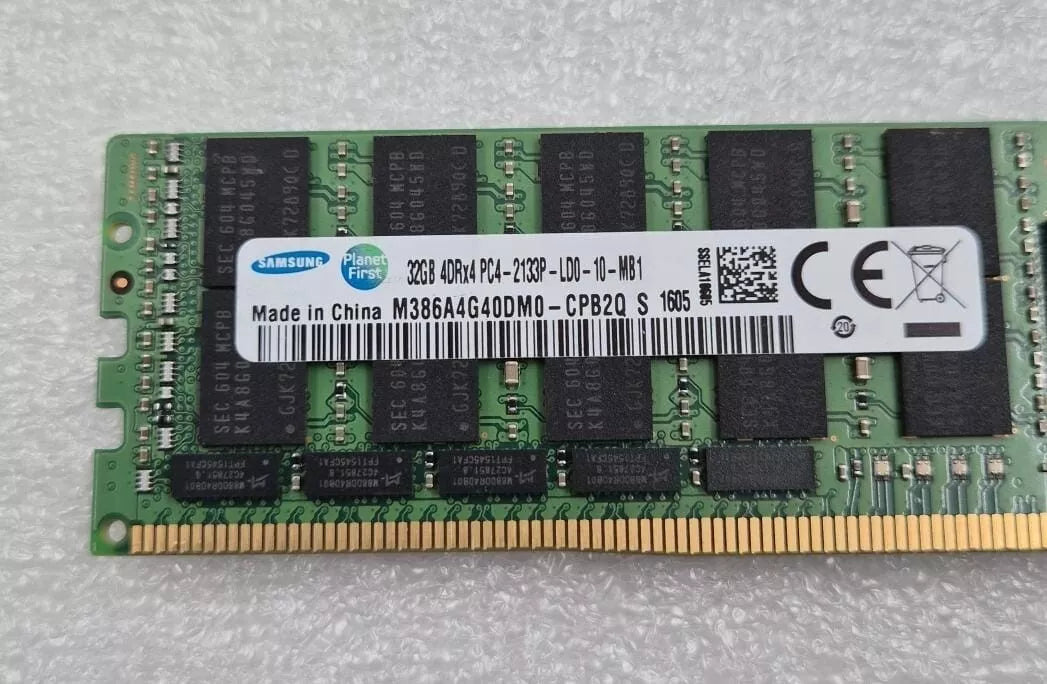 [LOT 8] SAMSUNG 32GB 4DRx4 PC4-2133P M386A4G40DM0-CPB2Q DDR4 RAM HP 752372-081