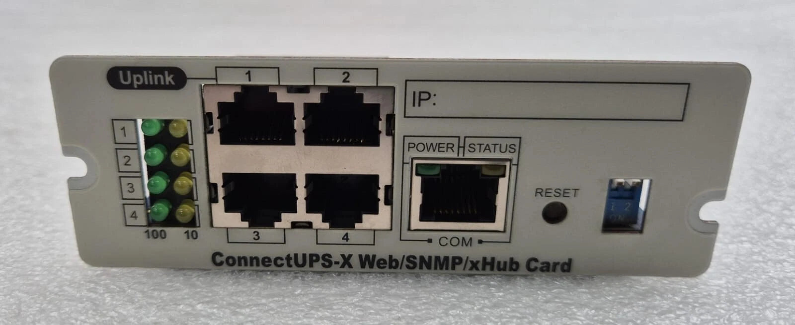 Uplink ConnectUPS-X Web/SNMP/xHub Card 111500113040038 / 116750221-001