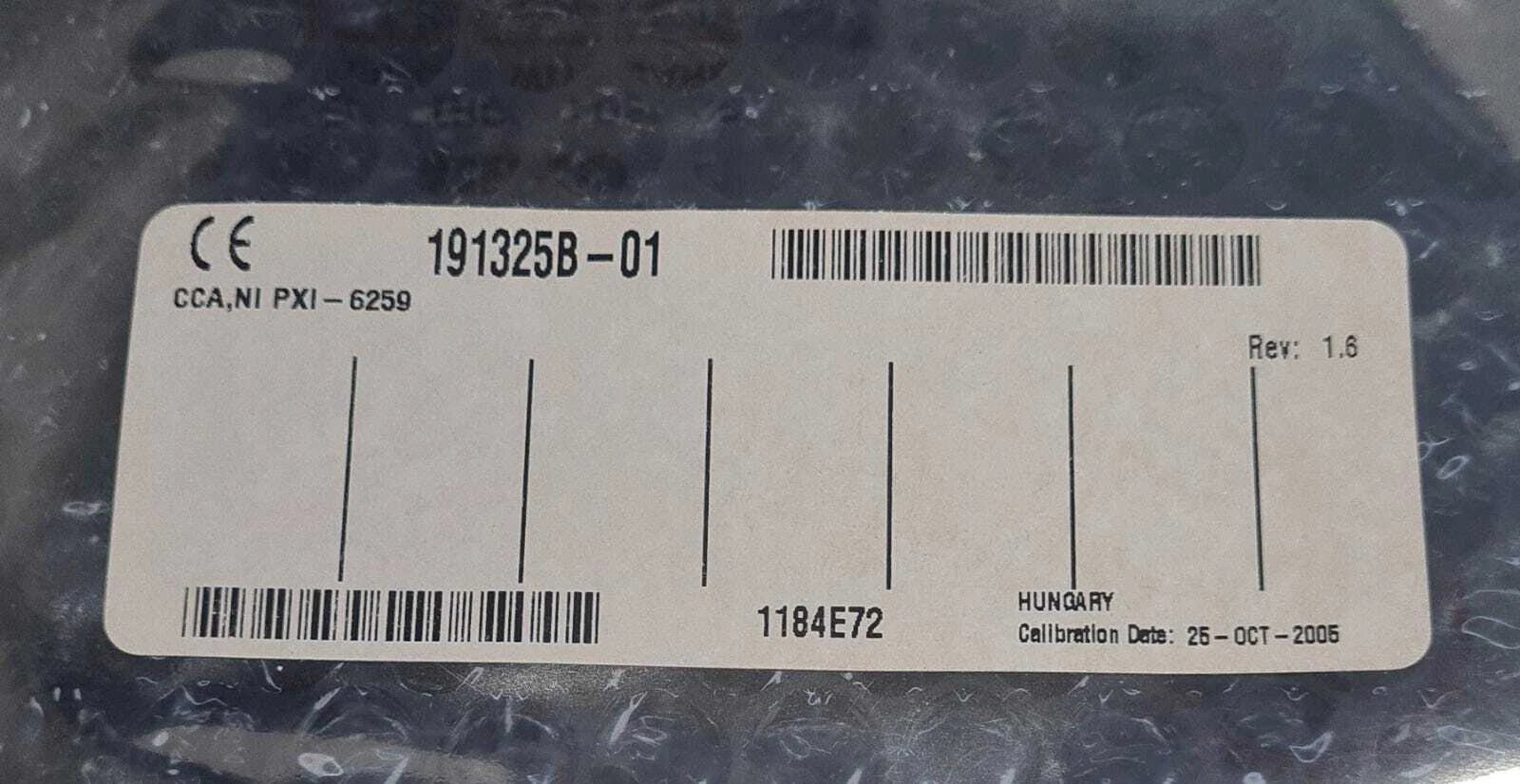 NEW - National Instruments NI PXI-6259 M SERIES DAQ 191325B-01