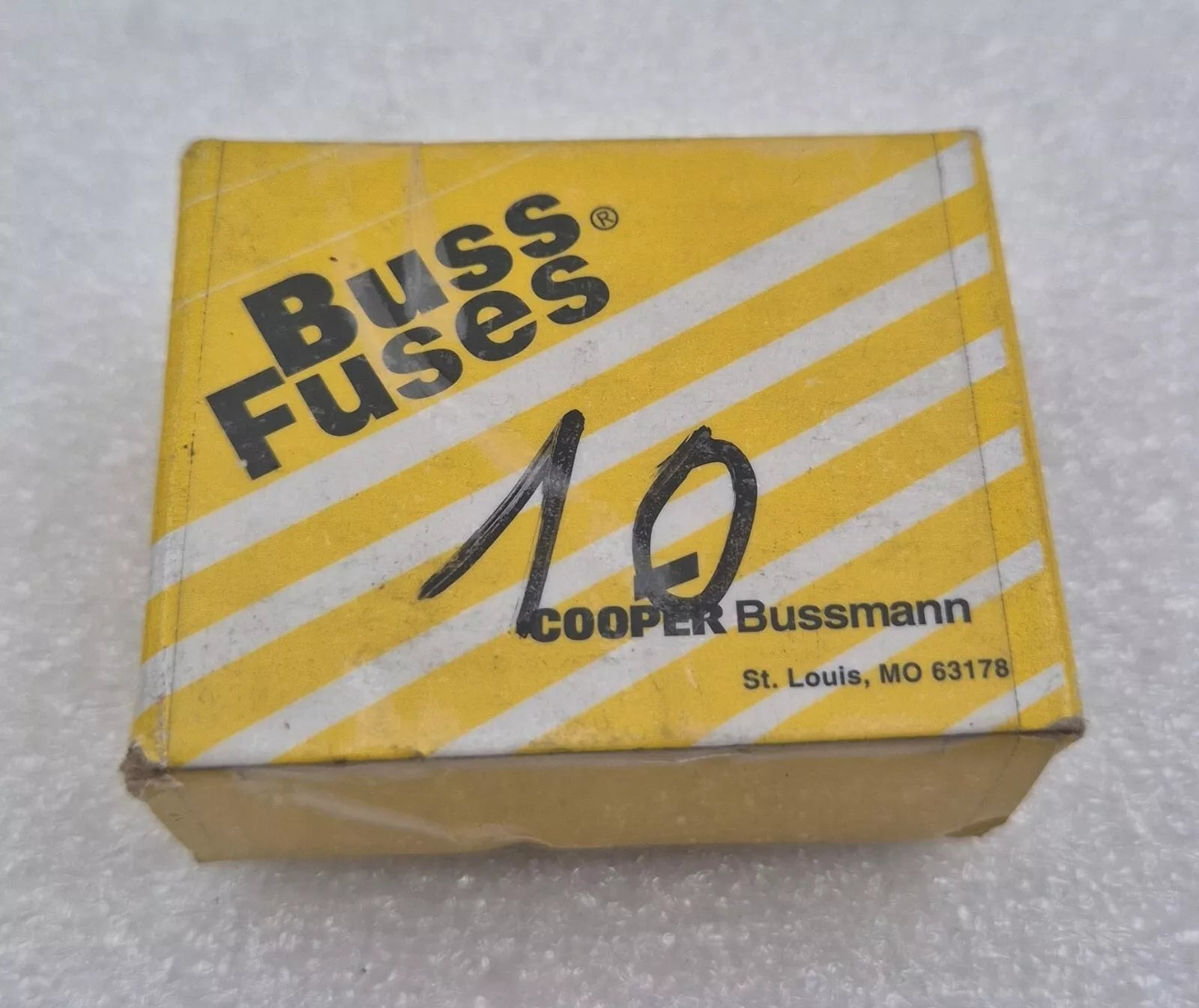 [LOT 3 BOX] NEW - COOPER Bussmann BUSS KTK-R-6 LIMITRON FUSE / 3* QTY. 10