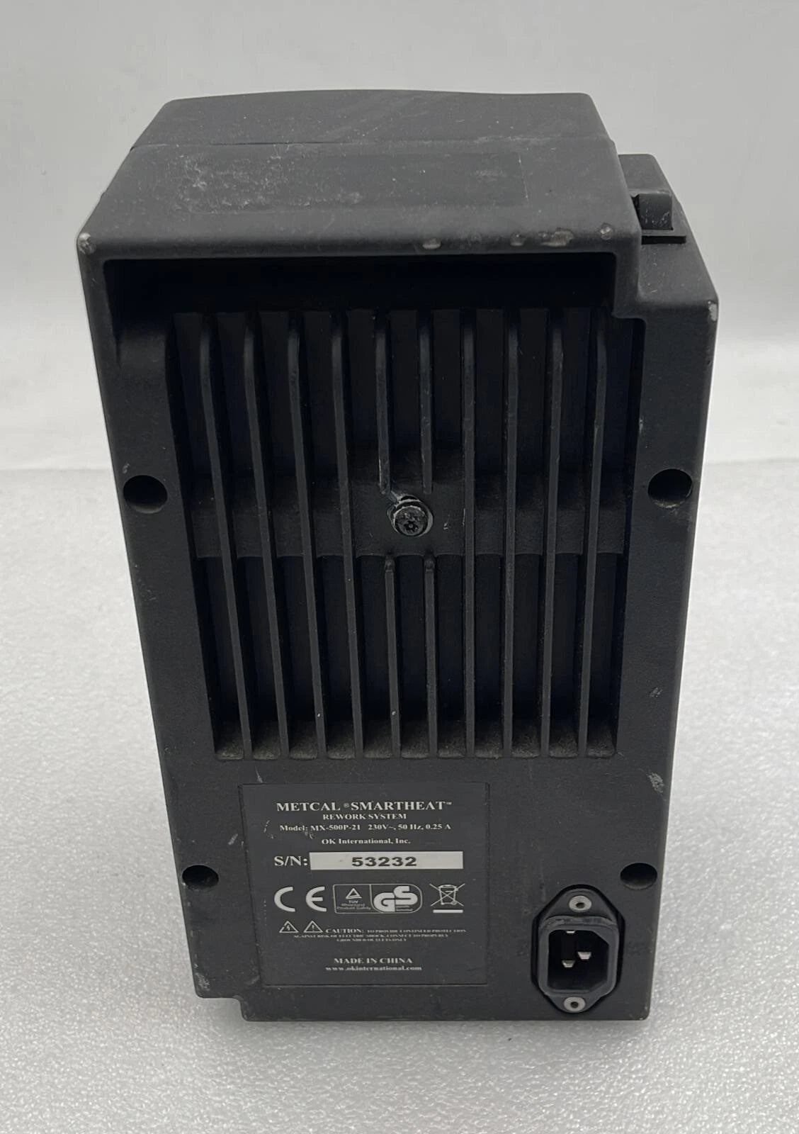 METCAL MX-500P-21 Rework System soldering station Power Supply 230VAC 50Hz 0.25A