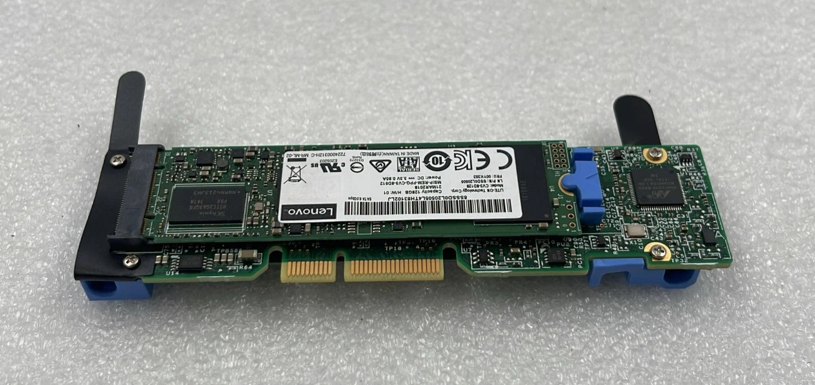 Lenovo ThinkSystem 01KN512 Dual M.2 SATA SSD 2x 128GB CV3-8D128