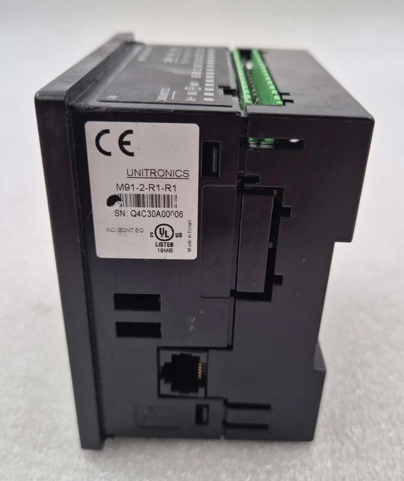 UNITRONICS M-90 OPLC Operator Panel & PLC M-91-2-R1-R1 Module **AS-IS**