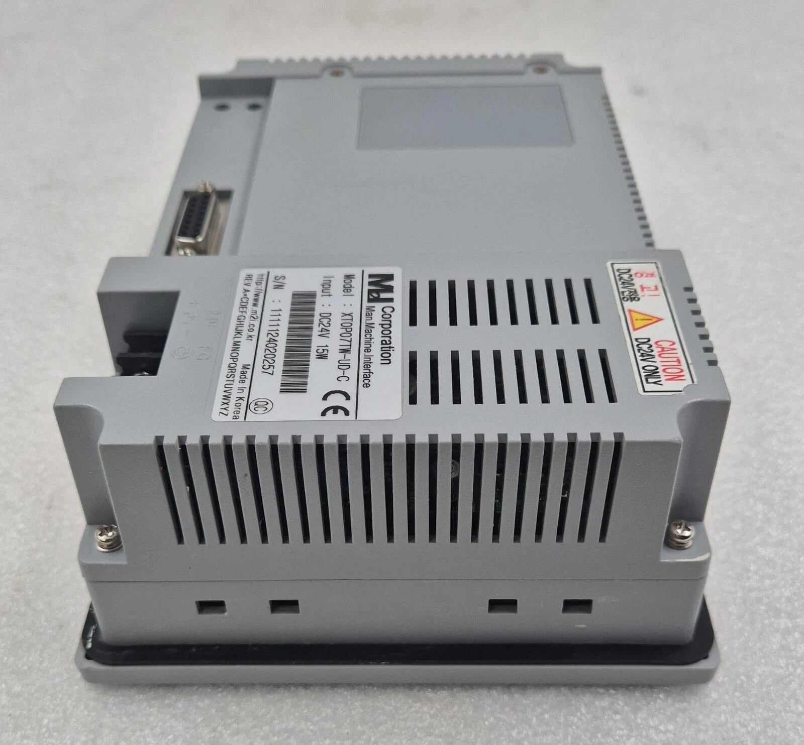 M2I TOP Touch Operation Panel XT0P07TW-UD-C Touch Screen 7" DC24V 15W