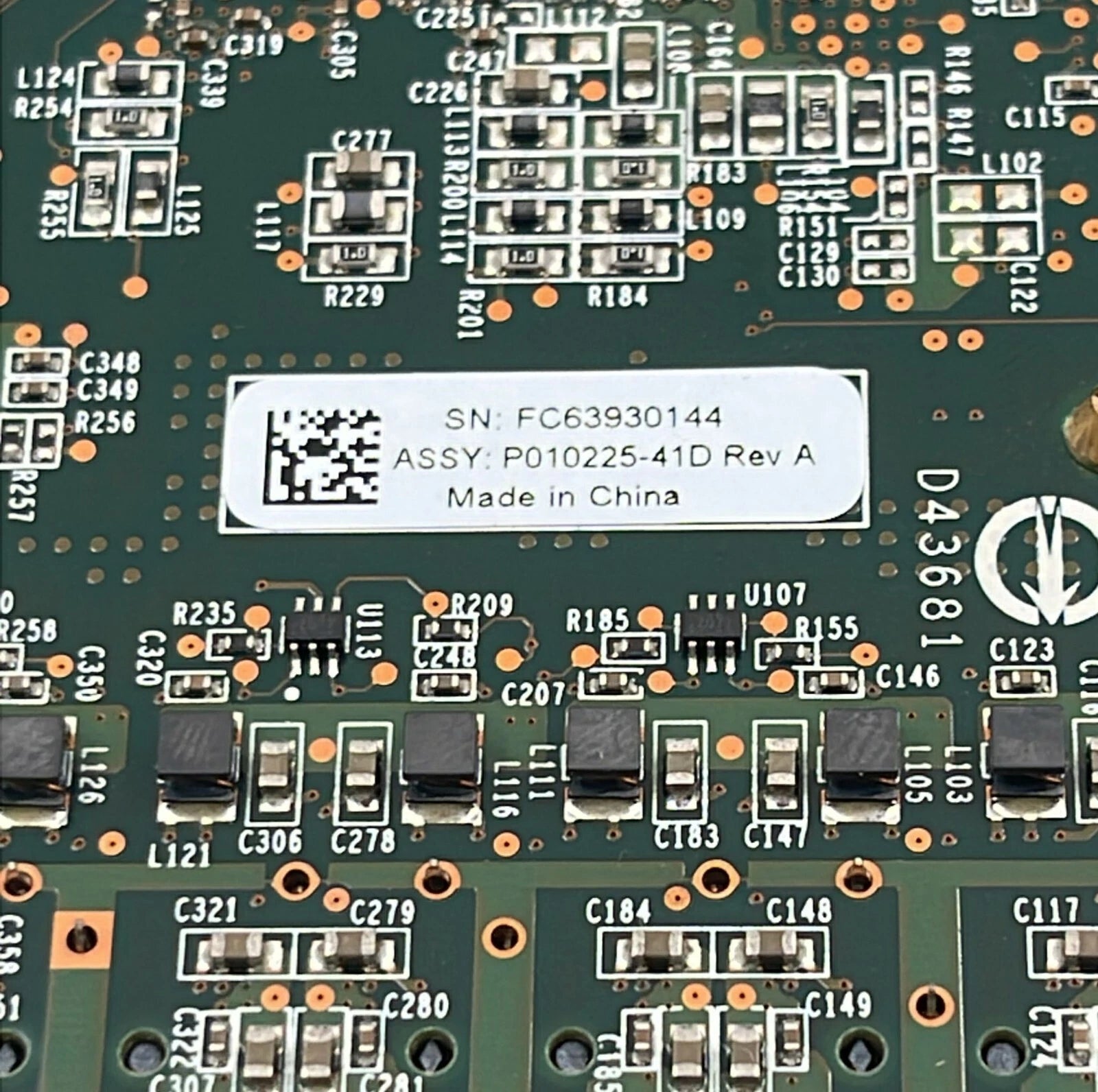 [LOT 4 PCS] IBM 00RX863 4-Port 10Gb PCIe3 Network Adapter Card 00ND464