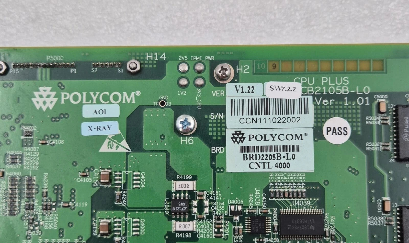 POLYCOM CNTL 4000 PCB2105B-L0 BRD2205B-L0 PCB Board Drive
