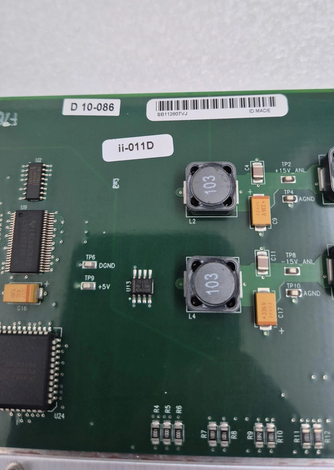 PHILIPS IU22 IE33 ULTRASOUND FRONT END CONTROLLER 453561150882A PCB 453561278267