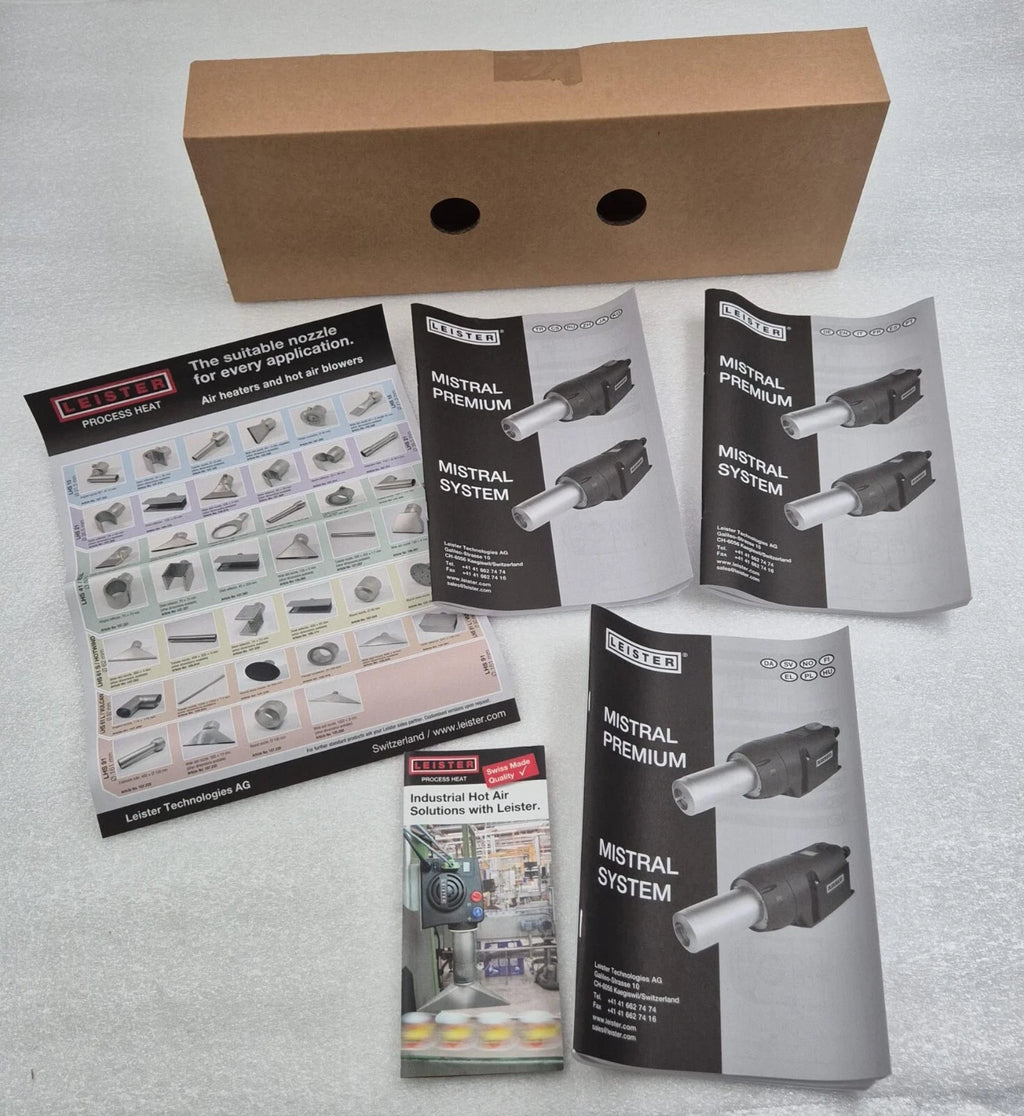 NEW - LEISTER Hot Air Blower MISTRAL 6 SYSTEM 146.701 230V 3400W Hand Piece Tool