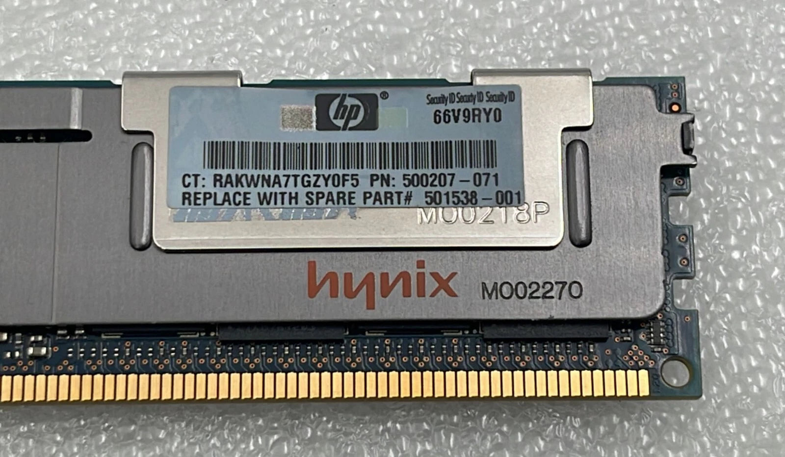 [LOT 8 PCS] SK HYNIX 16GB 4Rx4 PC3-8500R HMT42GR7BMR4C-G7 Server Memory RAM