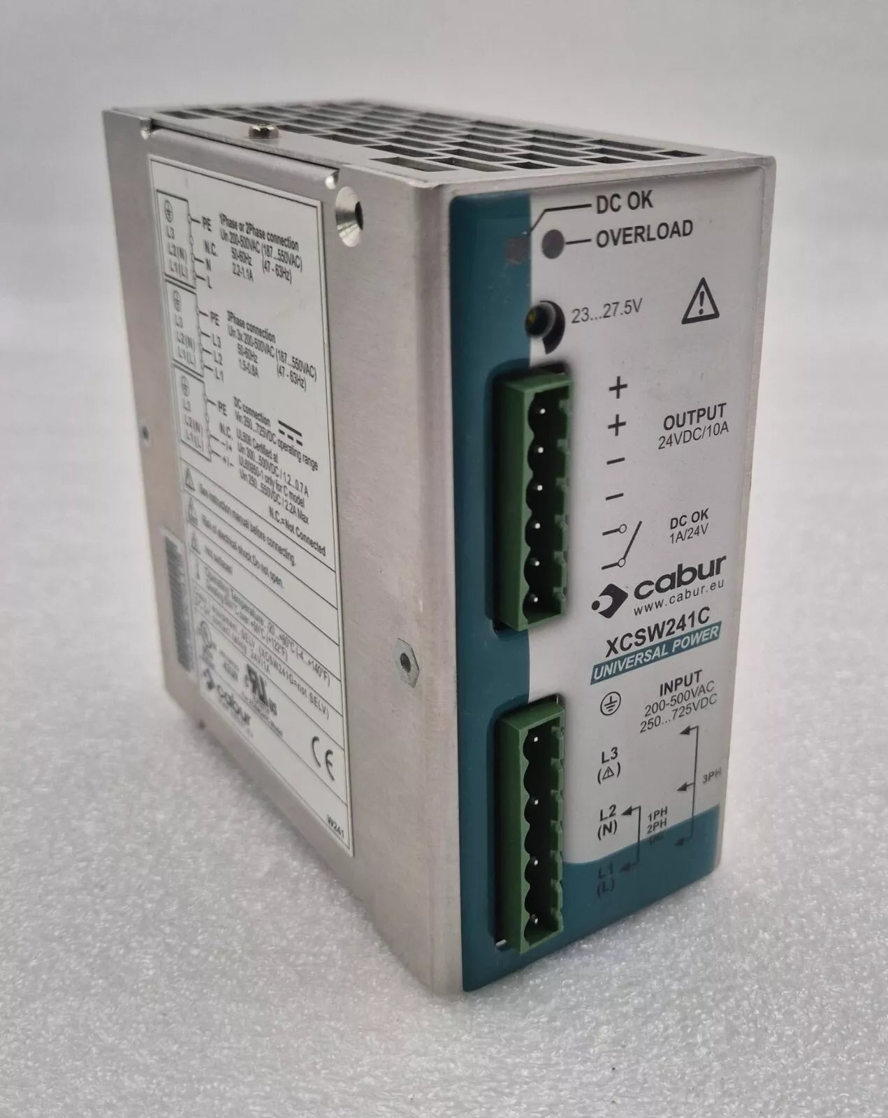 Cabur XCSW241C UNIVERSAL POWER Supply Rail Switch Drive