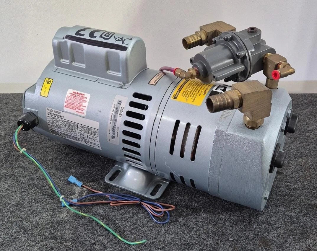 Emerson G583X Gast 1023-101Q-G583X 3/4HP compressor vacuum pump