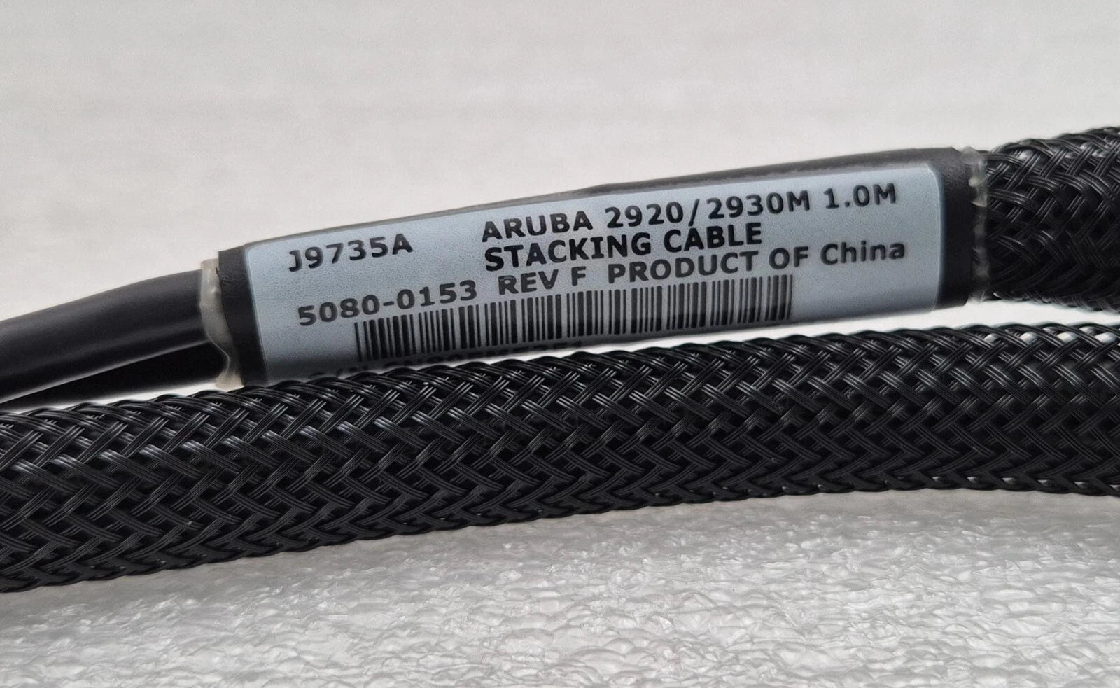 NEW - HP HPE ARUBA J9735A 2920/2930M 1.0M STACKING CABLE 5080-0153