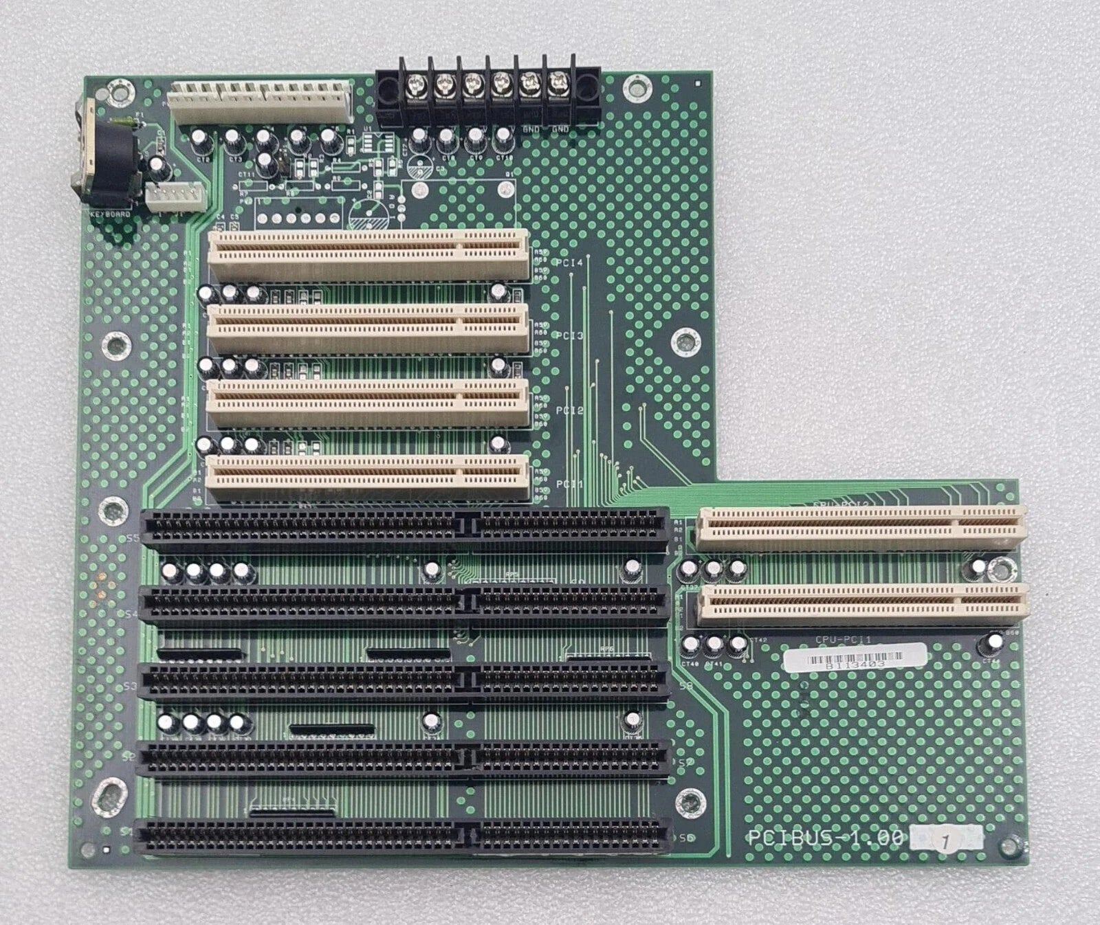 PCIBUS-1.00 PCBA Communication HUB Backplane PCB Board