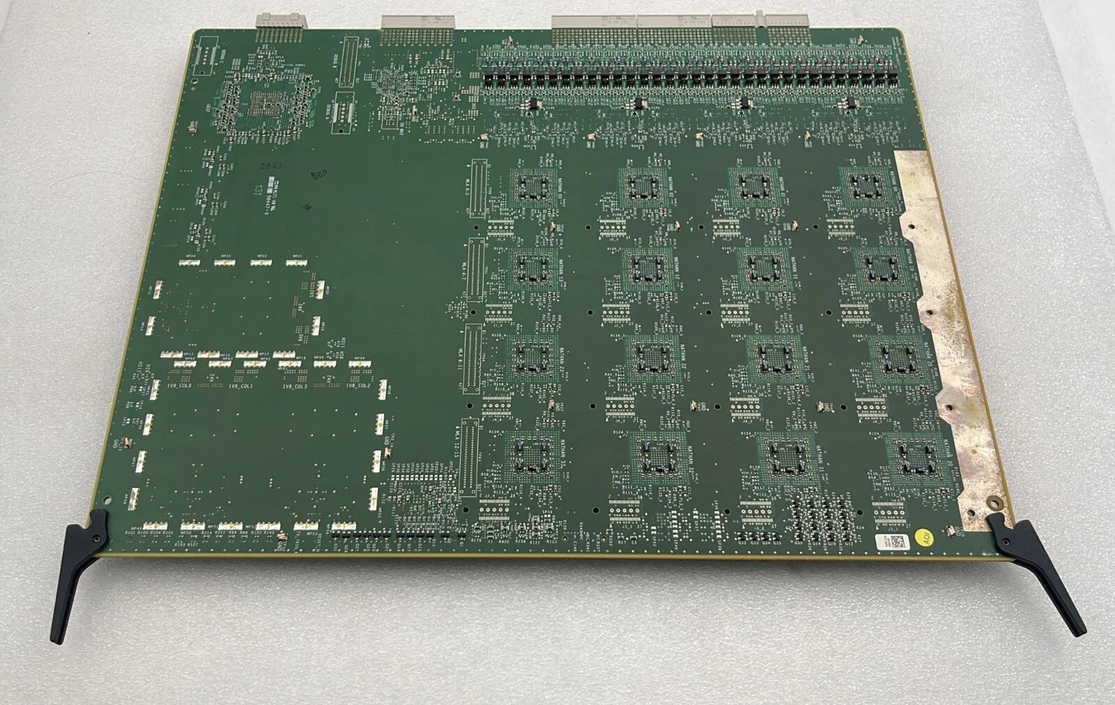 GE Vivid E9 DRX5 board rear PCB layout view