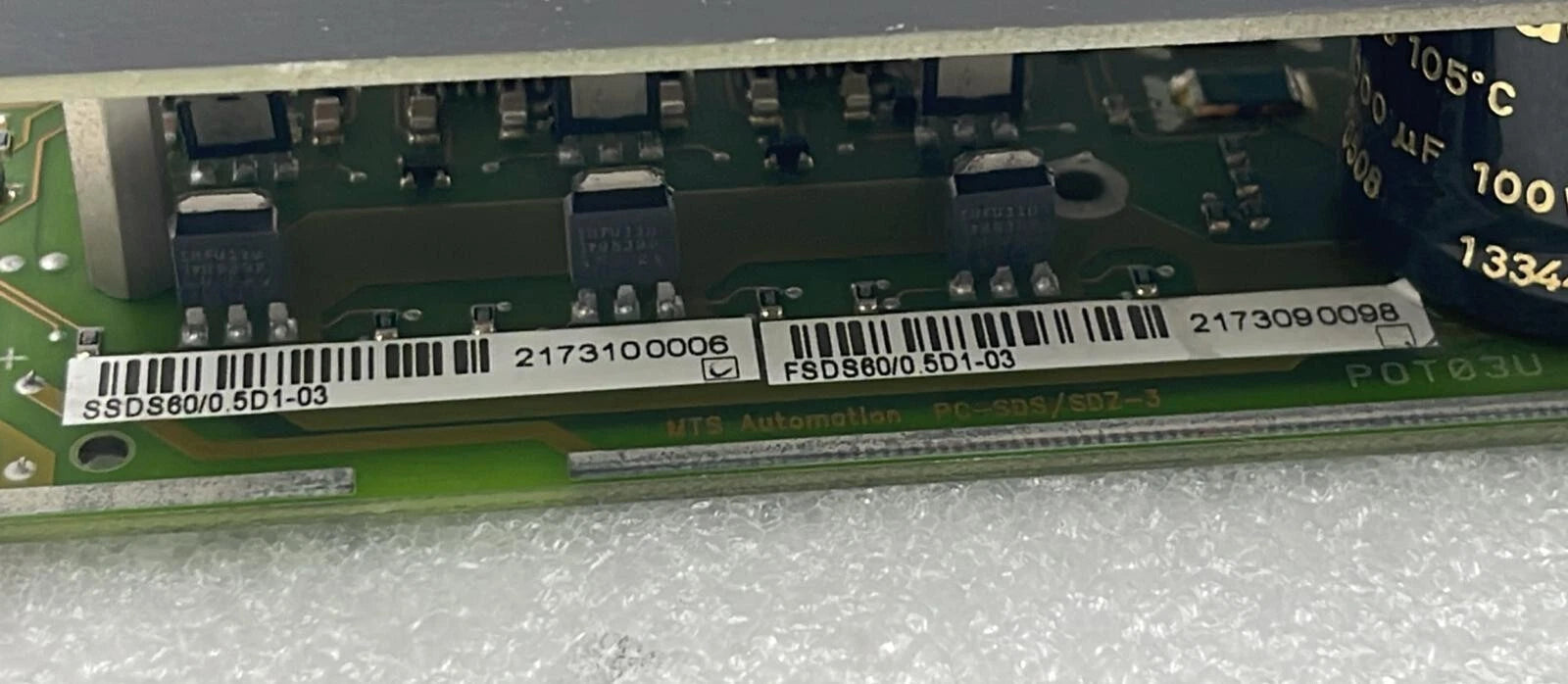 Siemens 00353447-03 4Q-Regler AC PWM SDS60/0.5D1-03 Servo Amplifier 60V 0.5-1A