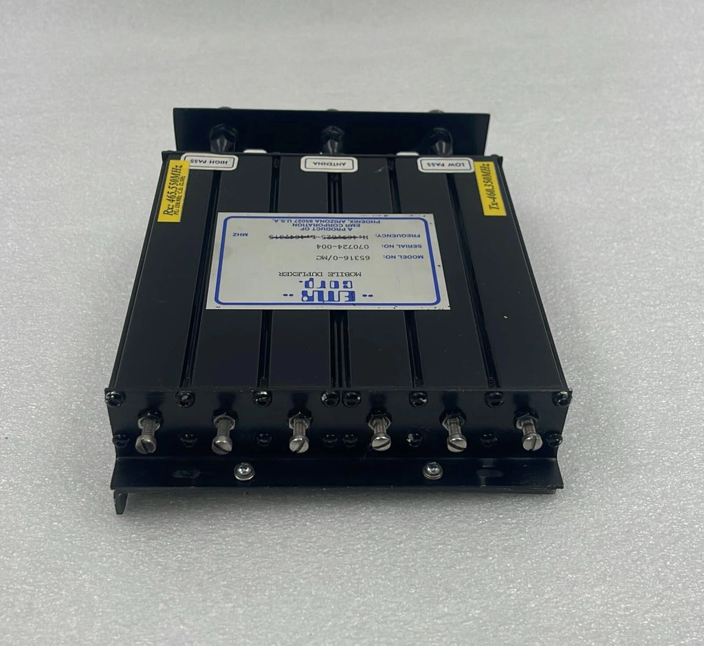 EMR corp 65316-0/MC Mobile Duplexer UHF