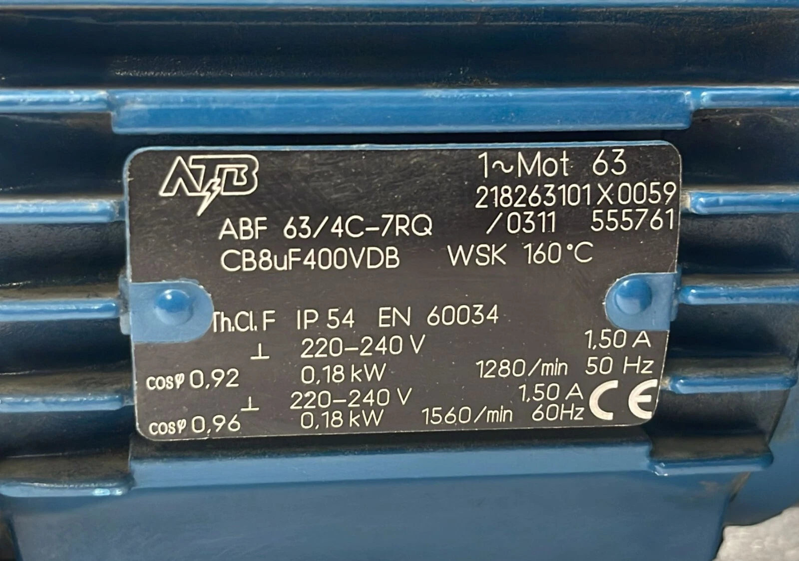 Ilmvac 4000482 Resistant Vacuum Pump ATB ABF 63/4C-7RQ