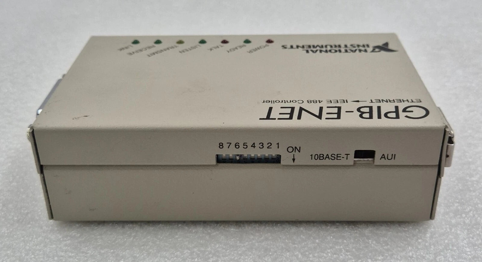 NATIONAL INSTRUMENTS GPIB-ENET Ethernet to IEEE 488 Controller 181950L-31 230V