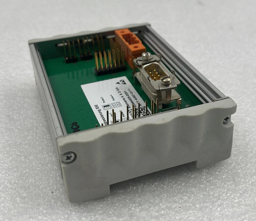 Siemens A&D EA Adressierung S50 Control Unit 03044925-0201