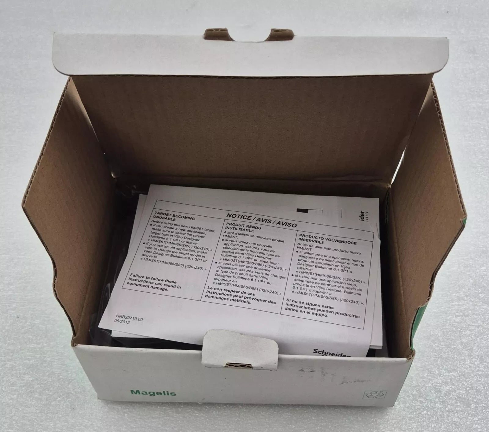 NEW - Schneider Electric HMISTU655 Touch Panel Screen 3.5" Color Magelis 409403