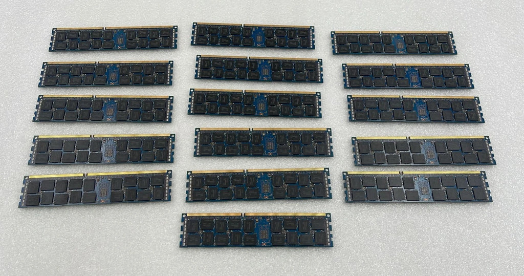 [LOT 16 PCS] SK Hynix 16GB 2Rx4 PC3-12800R HMT42GR7MFR4C-PB RAM HP 672612-081