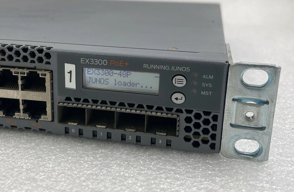 Juniper Networks EX3300 Series Ethernet Switch EX3300-48P 48-Port Gigabit BASE-T