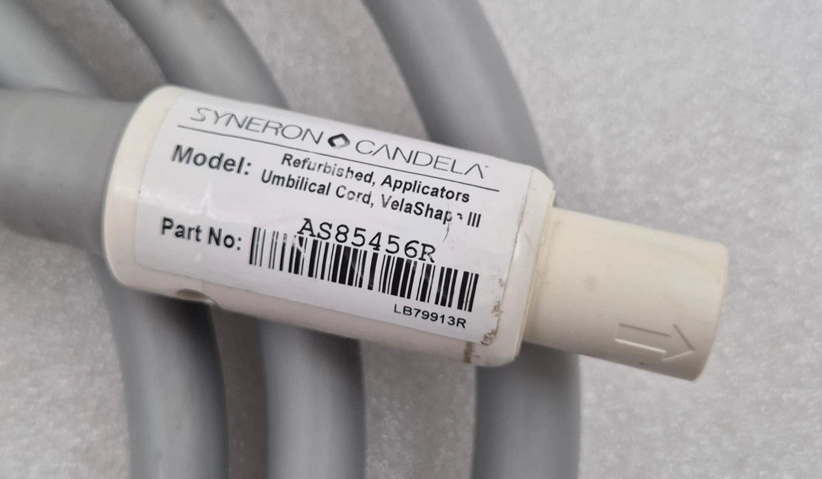 Syneron Candela AS85456R Refurbished Applicators Umbilical Cord VelaShape III VS3