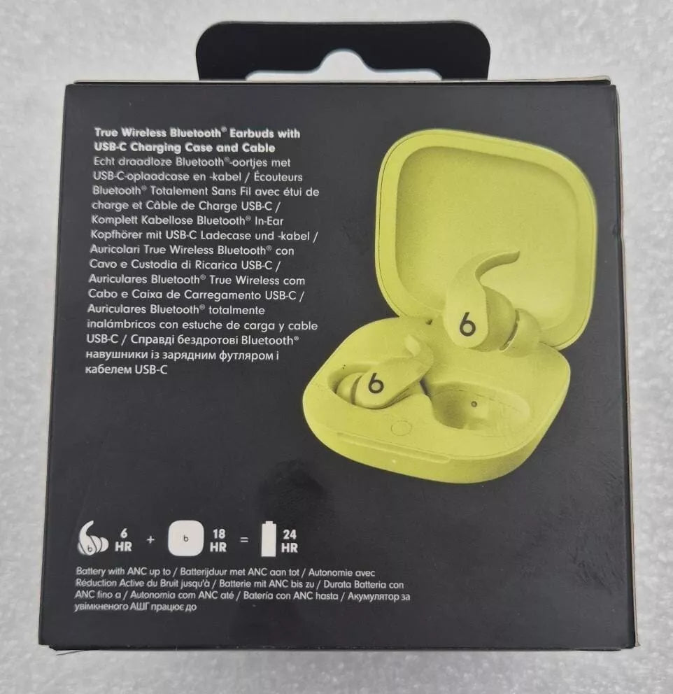 *NEW OEM* Apple Beats by Dr.Dre Fit Pro Active Noise Cancelling Yellow MPLK3ZM/A