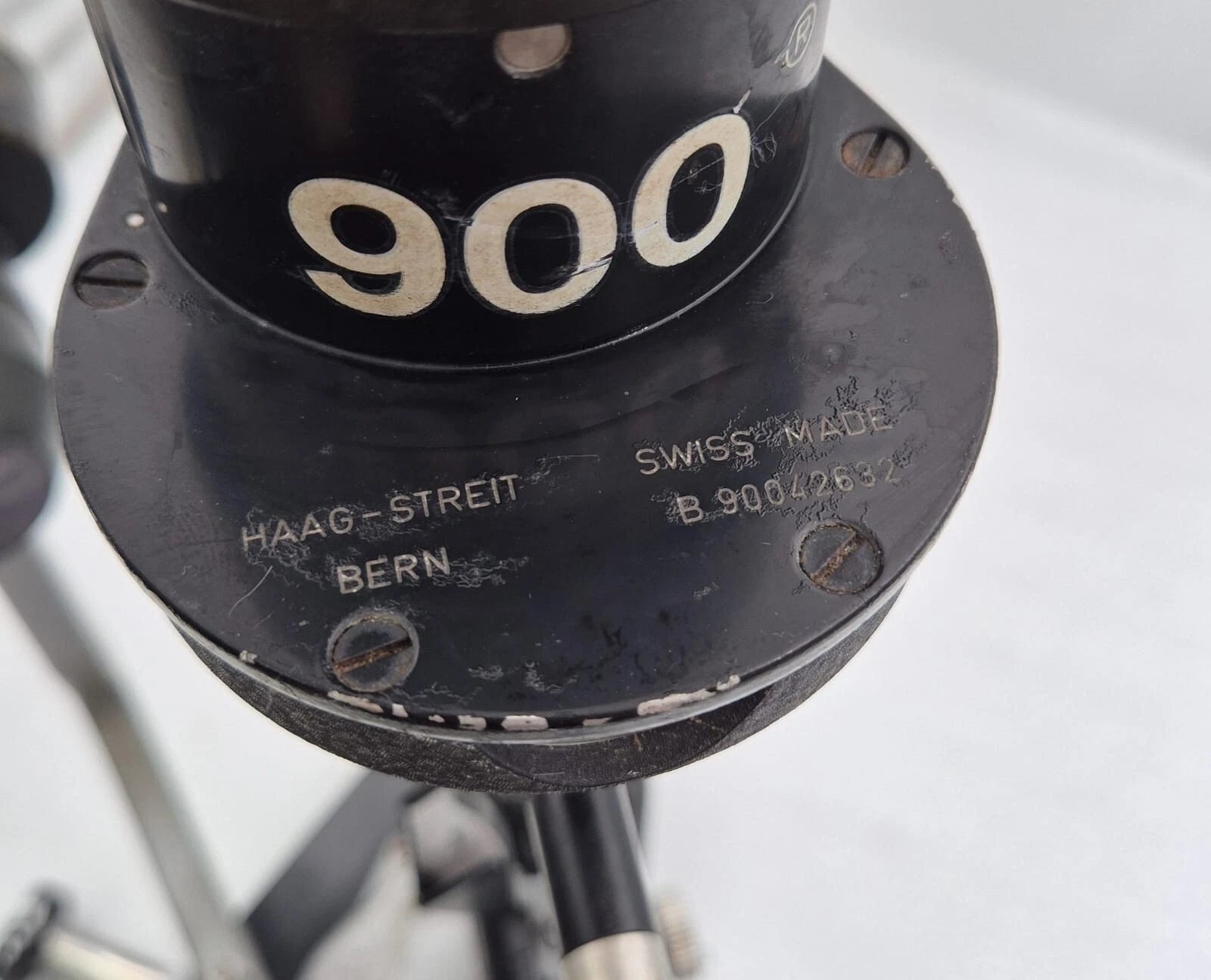 HAAG STREIT BERN M & B 900 90042632 SLIT LAMP Portable Handheld Microscope