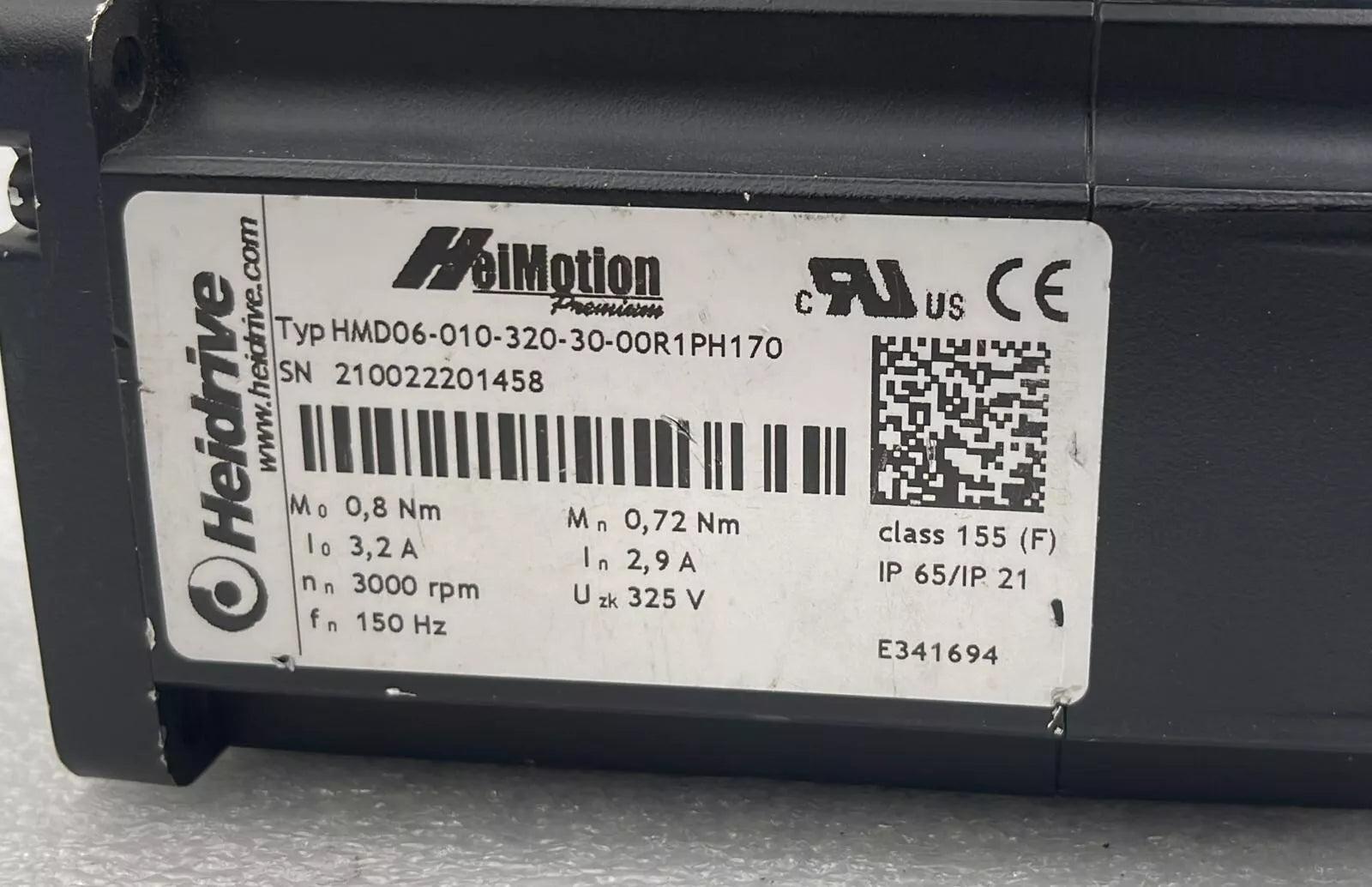 HEIDRIVE HEIMOTION HMD06-010-320-30-00R1PH170 Servo Motor for HP INDIGO