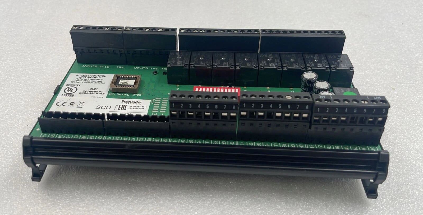 Schneider SCU1284:11 Access Control Unit Module SCU1284 24Vac 50/60 Hz 30VA