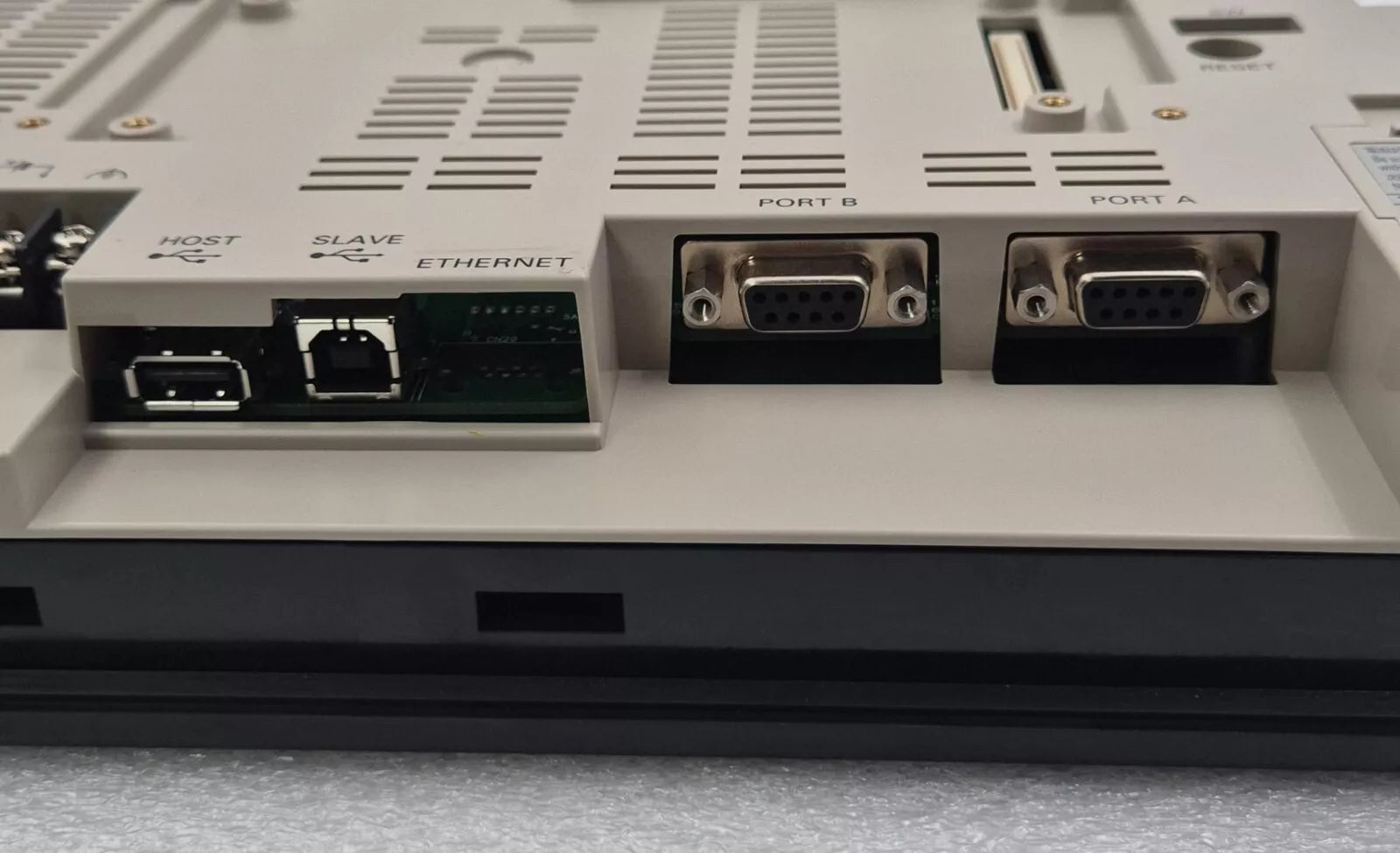 OMRON NS12-TS00B-V2 Interactive Display TFT Touch Screen HMI 24V Module *AS-IS*