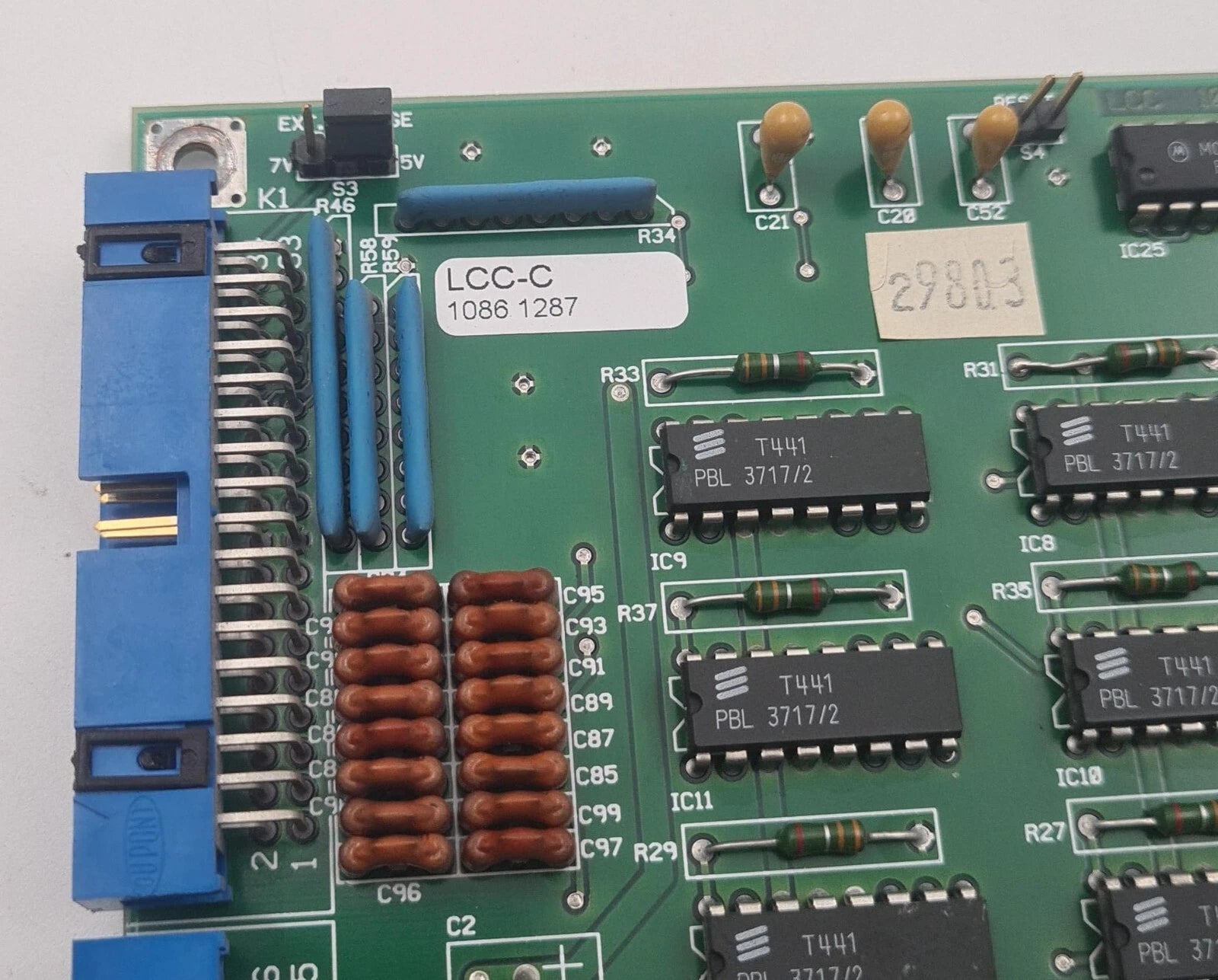 WALLAC LCC-C 1086 1287 Processor Board LCC 1055 7911 E