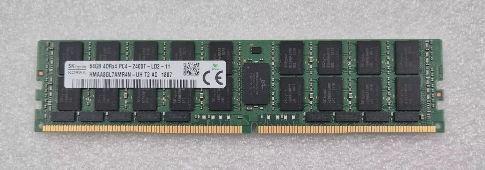 SK Hynix 64GB 4DRx4 PC4-2400T HMAA8GL7AMR4N-UH Server Memory RAM *HPE 809085-091