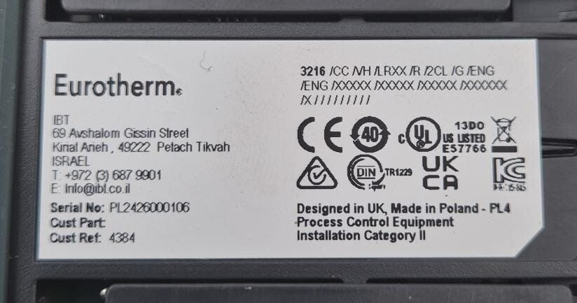 NEW - Schneider Eurotherm EPC 3016 Process & Temperature Controller