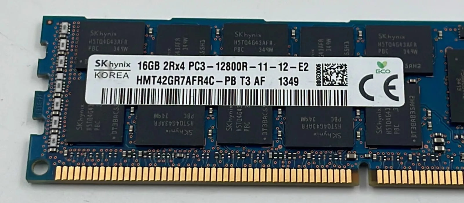 [LOT 10] SK Hynix 16GB 2Rx4 PC3-12800R HMT42GR7AFR4C-PB ECC SERVER MEMORY RAM